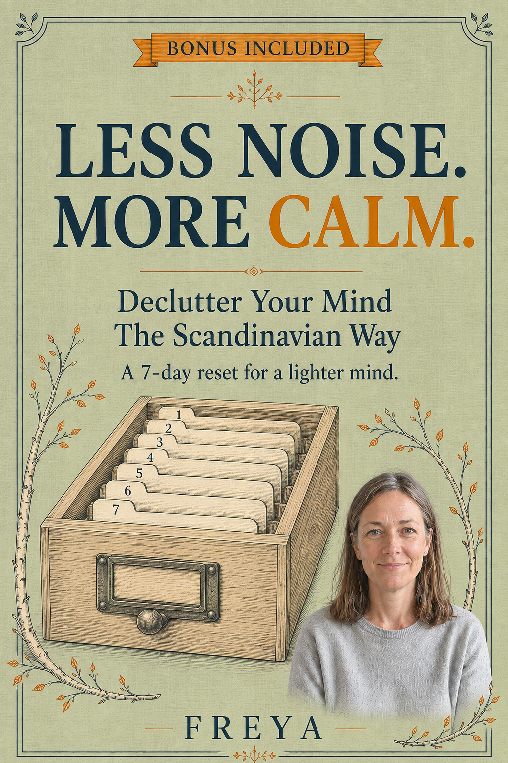 Declutter Your Mind, The Scandinavian Way bonus cover